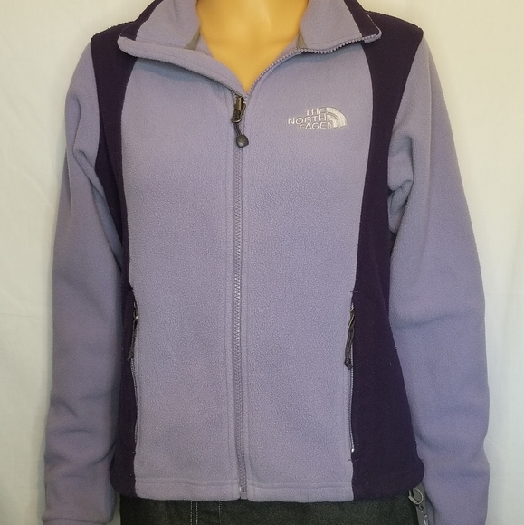 The North Face Jackets & Blazers - The North Face Purple/Light Purple All Fleece
